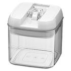 Patrik Pote Hermético Plástico Transparente 500ml Com Tampa