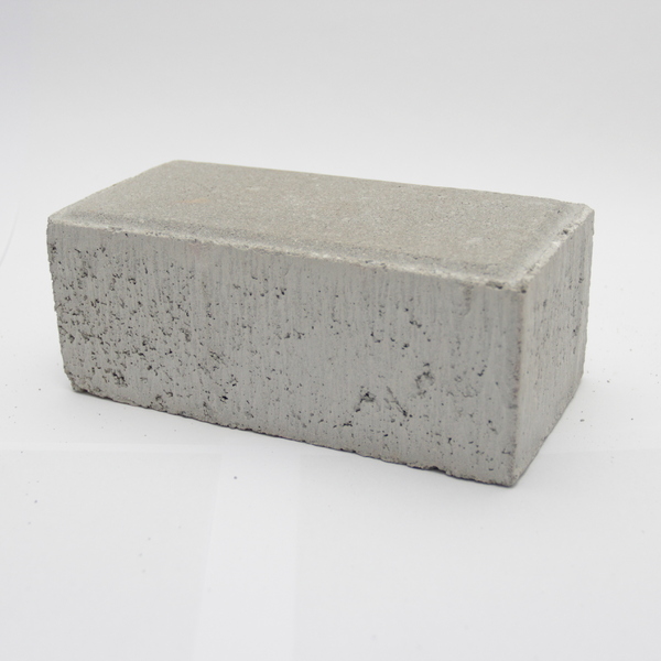 PAVER RETANGULAR 6X10X20CM 25MPA CINZA NATURAL M² - TETRACON