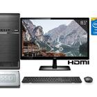 Pc Completo Intel Core I5 8gb Ssd 240gb Monitor 19.5  Corpc