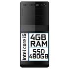 Pc Computador Cpu Intel Core I5 4gb Ssd 480gb Easypc