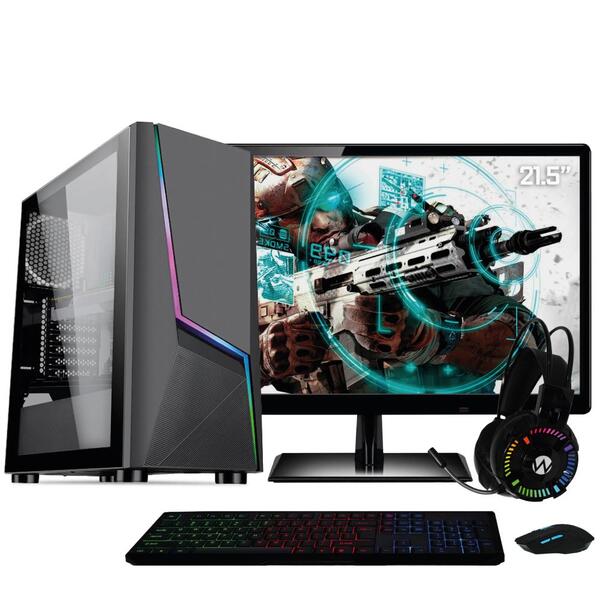 Pc Gamer Completo Amd Ryzen 3 (placa De Vídeo Radeon Vega 8)