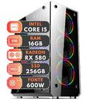 Pc Gamer Intel Core I5 3ª Geração 16gb Ram Radeon Rx 580 8gb