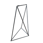 Pé Cavalete para Mesa 61cm até 25kg Preto