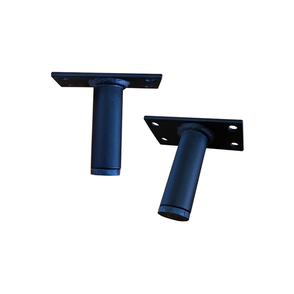 Pé Central E Lateral Móveis Pezinho 6cm Multiuso Metal Sala