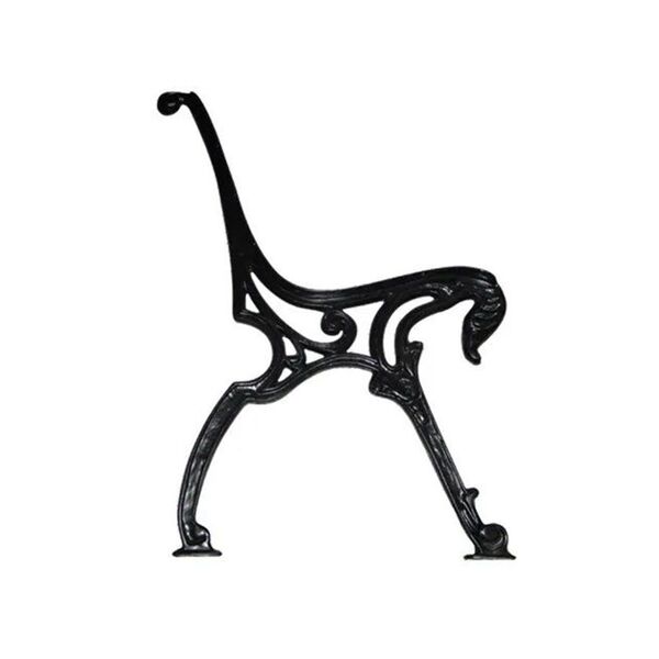 Pé De Banco Para Praça Tamanduá Em Alumínio Fundido (par)