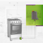 Pé Fixo Para Fogão Consul - W10402558 W10402558