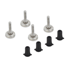 Pé Nivelador para Móveis 21mm 4 Peças Fgvtn