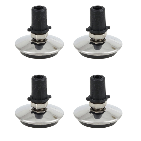Pé Nivelador para Móveis 38mm 4 Peças Fgvtn