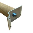 Pé Palito para Mesa Pinus 40x4,5cm Settis