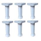 Pé Para Armário De Aço/ferro Cozinha Kit Com 6