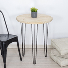 Pé para Cama Aço Carbono 70cm 120kg Preto Hairpin Leg 1 peça