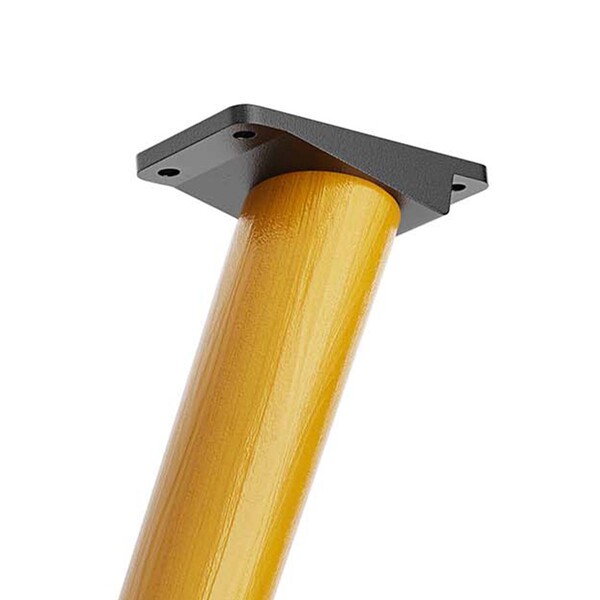 Pé para Cama Eucalipto 32cm até 40kg Natural Selagem Cilíndrico