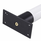 Pé para Mesa 81cm até 50kg Branco Palito