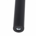 Pé para Móveis Aço 15cm até 40kg Preto Cilíndrico