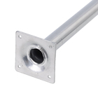 Pé para Móveis Aço 25cm até 40kg Prata Cilíndrico