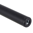 Pé para Móveis Aço 25cm até 40kg Preto Cilíndrico