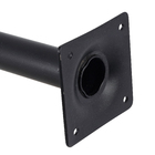 Pé para Móveis Aço 25cm até 40kg Preto Cilíndrico