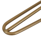 Pé para Móveis Aço Carbono 30cm 120kg Dourado Hairpin Leg 1 peça