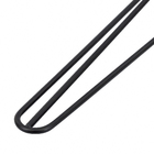 Pé para Móveis Aço Carbono 30cm 120kg Preto Hairpin Leg 1 peça