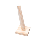 Pé para Móveis Pinus 21cm até 50kg Palito 6 peças