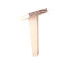 Pé para Móveis Pinus 21cm até 50kg Palito 6 peças