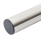 Pé Regulável para Mesa Aço 70 até 110cm até 70kg Prata Cilíndrico