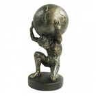 Peca Decorativa De Resina Bronze