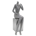 Peca Decorativa Formato De Corpo Feminino De Resina