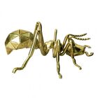 Peca Decotativa De Resina Dourada