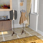 Pedestal Para Busto Manequim Corte Costura Confecção Vintage