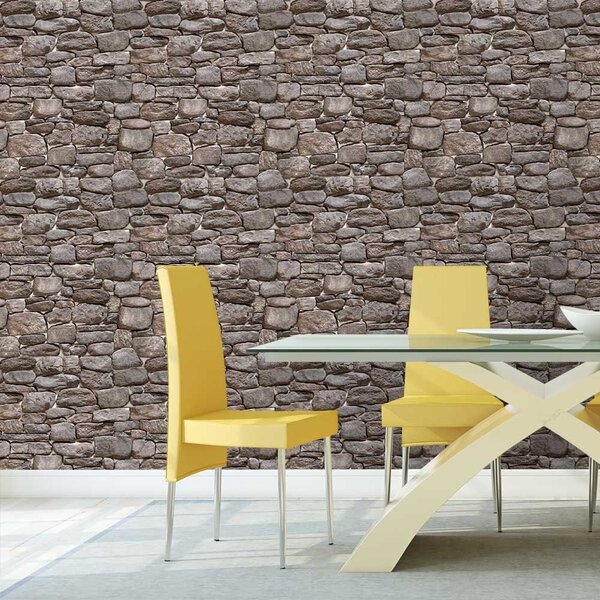 Pedra Areia Escura - Papel De Parede - 300