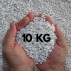 Pedra Branca 10kg Decoração Vasos De Plantas Aquário Jardim