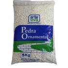 Pedra Branca 5kg Decoração Vasos De Plantas Aquário Jardim