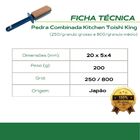 Pedra Combinada Kitchen Toishi King - 250/granulo Grosso E 80
