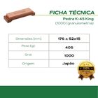 Pedra De Afiar K-45 King - 1000/granulo Médio -176x52x15mm Co
