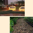 Pedra De Jardim Seixo De Rio Marrom Feijãozinho 2kg Tamanho M