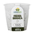 Pedra Decorativa Brita Branca Pequena (800g) Vitaplan