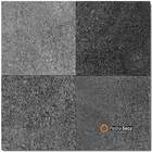 Pedra Hitam Lisa 20x20 Cm - M²