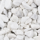 Pedra Mármore Branca Pequena 6Kg Geolia