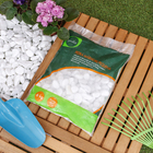 Pedra Mármore Branca Pequena 6Kg Geolia