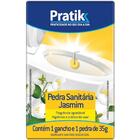 Pedra Sanitária Pratik Jasmim 35g - Embalagem Com 24 Unidades