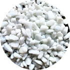 Pedra Seixo Branco De Jardim 40kg Dolomita Nº 0 Rolado Cascal