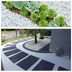 Pedra Seixo Branco De Jardim 40kg Dolomita Nº 0 Rolado Cascal