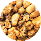 Pedra Seixo Natural Creme 30kg Tamanho G Ecológico Decoração