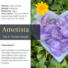 Pedra Semipreciosa Ametista Natural Polida 950g