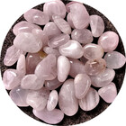 Pedra Semipreciosa Quartzo Rosa Natural Polida 950g