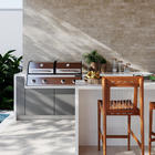 Pedra Travertino Rockface 10x30cm Revestimentos Naturais