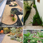 Pedrinha De Jardim Cor Palha Bege 10kg Tamanho Nº 2 Pedrisco