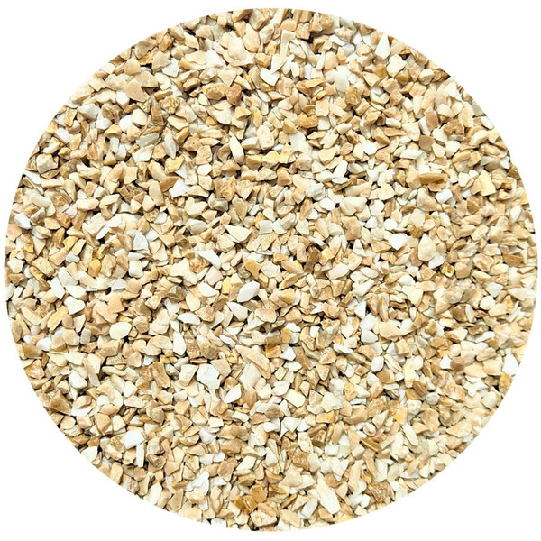 Pedrinha De Jardim Palha Bege 2kg Tamanho Nº 1 Mini Pedrisco