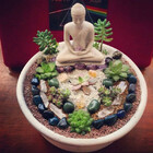 Pedrinha De Jardim Vermelha 5kg Tamanho Nº 1 Mini Pedrisco Ve